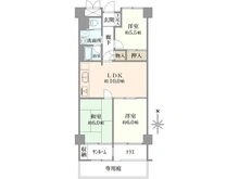 【兵庫県/神戸市東灘区甲南町】ジークレフ甲南 間取り図
