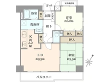 【兵庫県/神戸市東灘区甲南町】オーベルジュ甲南 間取り図