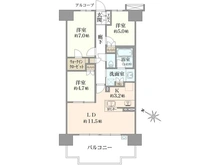 【兵庫県/神戸市中央区港島中町】クレヴィア神戸ポートアイランド 間取り図