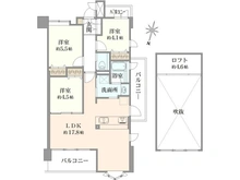 【兵庫県/神戸市東灘区本山中町】パレ・プラス本山 間取り図