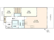 【兵庫県/神戸市東灘区本山南町】本山南パークマンション 間取り図