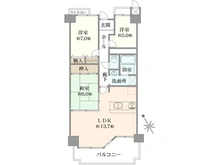【兵庫県/神戸市東灘区青木】東灘コーストアヴェニュー参番館 間取り図
