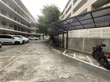 【兵庫県/神戸市灘区上野通】上野ハイツ 駐輪場