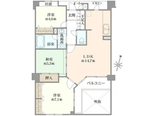 【兵庫県/神戸市東灘区岡本】ワコーレ岡本三丁目 間取り図