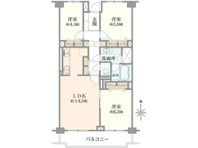 【兵庫県/神戸市東灘区本庄町】ファミール東灘 間取り図