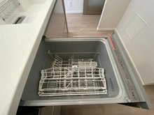 【兵庫県/神戸市東灘区魚崎南町】ライオンズマンション住吉川 キッチン：食器洗い乾燥機ございます。