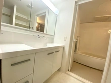 【兵庫県/神戸市東灘区魚崎西町】モンセーヌ住吉川公園1番館 洗面室