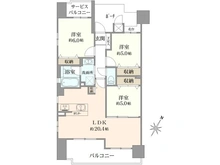 【兵庫県/神戸市東灘区本山南町】ワコーレ神戸本山プレイス 間取り図