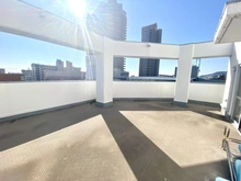 【兵庫県/神戸市灘区深田町】第1サン六甲道ハイツ ルーフバルコニー