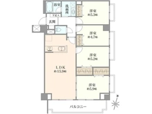【兵庫県/神戸市東灘区甲南町】アーバングリーン本山 間取り図