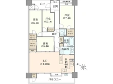 【兵庫県/神戸市東灘区御影本町】ライオンズガーデン御影 間取り図