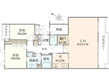 【兵庫県/神戸市東灘区住吉本町】ザ・ハウス住吉本町 間取り図