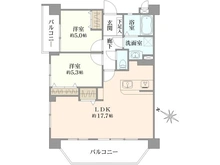 【兵庫県/神戸市東灘区深江南町】プリオーレ東灘 間取り図