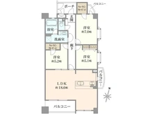 【兵庫県/神戸市東灘区住吉本町】住吉本町ロジュマン 間取り図