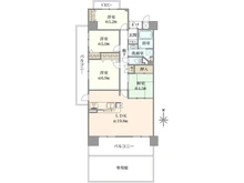 【兵庫県/芦屋市大東町】芦屋ハイタウン 間取り図