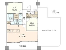 【兵庫県/神戸市東灘区甲南町】リベール住吉パークフィールド 間取り図