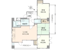 【兵庫県/芦屋市春日町】セレッソコート芦屋ガレリア 間取り図