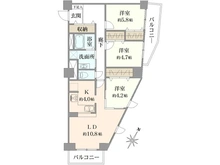【兵庫県/神戸市東灘区御影石町】メゾン新御影 間取り図