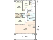 【兵庫県/神戸市東灘区住吉山手】住吉山手コモンズ C棟 間取り図