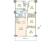 【兵庫県/芦屋市朝日ケ丘町】朝日ヶ丘アーバンライフ 間取り図