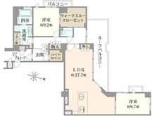 【兵庫県/神戸市東灘区岡本】ジオグランデ岡本一丁目 間取り図