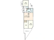 【兵庫県/神戸市東灘区森北町】セントラルハイツ岡本 間取り図