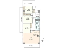 【兵庫県/神戸市東灘区田中町】コムーネ本山・田中町1番館 間取り図
