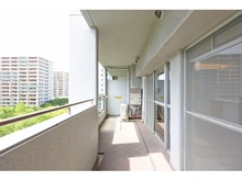 【兵庫県/神戸市東灘区向洋町中】RICウエストコート4番街 西棟3番館 バルコニー