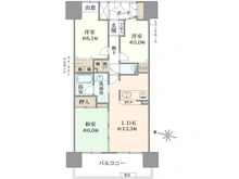 【兵庫県/神戸市東灘区魚崎南町】コスモシティ住吉川公園 間取り図