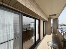 【兵庫県/神戸市東灘区深江南町】コスモ芦屋川シーサイドテラス バルコニー