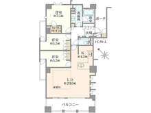 【兵庫県/神戸市東灘区住吉本町】プラネスーペリアグランジェ住吉本町 間取り図