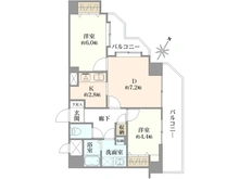 【兵庫県/神戸市東灘区御影】ヴィラァジュ御影城ノ前 間取り図