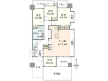【兵庫県/神戸市東灘区本庄町】甲南山手ガーデンハウス 間取り図