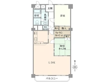【兵庫県/神戸市東灘区住吉山手】御影パークマンション 間取り図