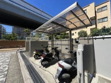 【兵庫県/神戸市灘区新在家南町】カサベラ新在家ツインズ I号館 駐輪場