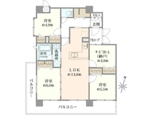 【兵庫県/神戸市灘区琵琶町】アムール六甲 間取り図