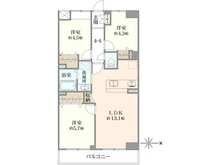 【東京都/足立区西新井】グリーンキャピタル西新井 間取り図