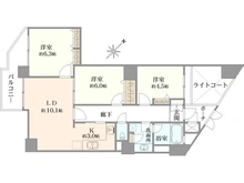 【東京都/足立区西新井】ヴェラハイツ西新井 間取り図