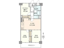 【埼玉県/草加市旭町】ダイアパレス草加旭町 間取り図