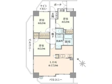 【東京都/足立区梅田】ダイアパレス梅島2 間取り図