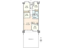 【東京都/足立区栗原】エンゼルハイム西新井 間取り図