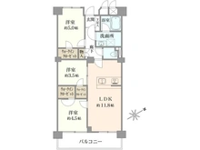 【東京都/足立区千住東】北千住パーク・ファミリア 間取り図