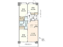 【東京都/足立区東和】センチュリーハイツ亀有 間取り図