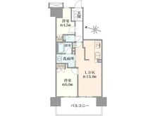 【東京都/足立区千住桜木】プレイズ北千住 間取り図