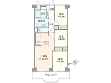 【東京都/葛飾区白鳥】白鳥スカイマンション 間取り図