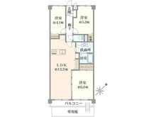 【東京都/足立区梅田】朝日プラザ梅田 間取り図