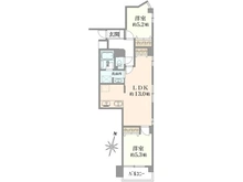【東京都/足立区興野】コスモ西新井 間取り図