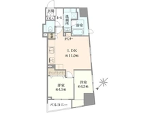【東京都/荒川区南千住】グランベル東京シーク 間取り図
