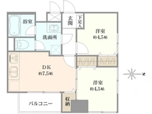 【東京都/葛飾区金町】ライオンズマンション金町第三 間取り図