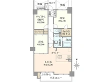 【東京都/足立区千住曙町】ジェイパーク北千住モナクレイス 間取り図